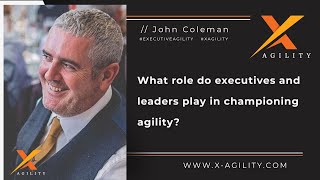 What roles do executives and agile leaders play in championing Agility?