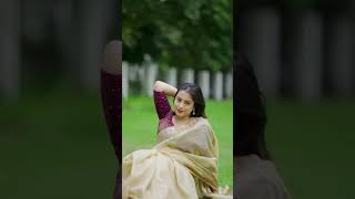 soft bubble crush saree in beige colour.  Price: ₹2500.00 + shipping screenshot 5