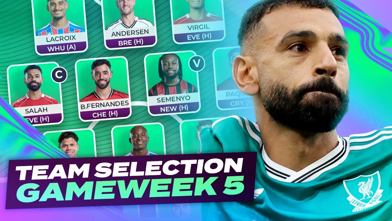 BENCH BOOST ACTIVE 🚀 | FPL TEAM SELECTION GAMEWEEK 5 🔥| Fantasy Premier League Tips 2025/26