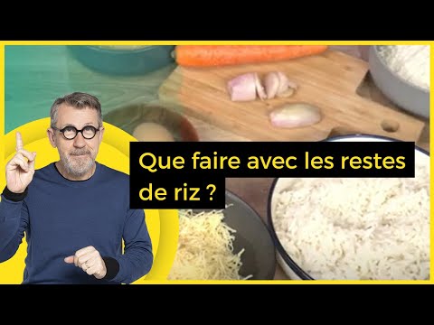 Vidéo : Que faire avec les restes de riz ? - C Jamy