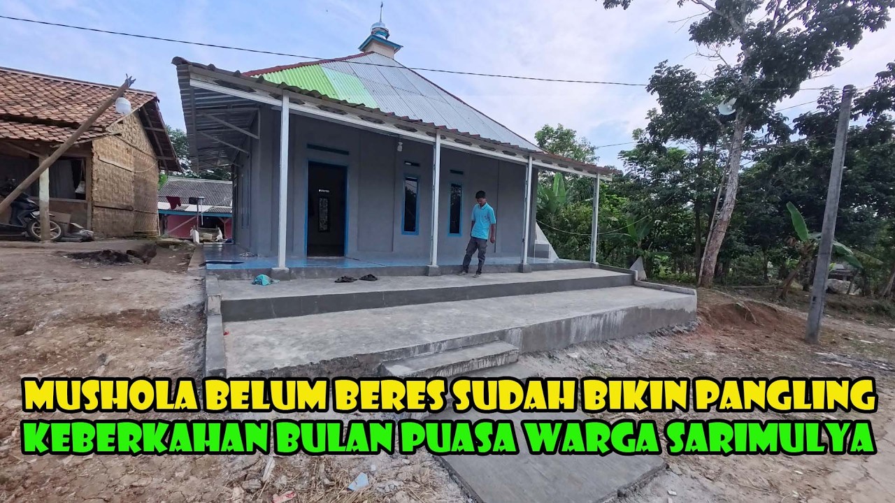 Keberkahan Bulan Puasa Sangat Di Rasakan Warga Kampung Sarimulya, Mushola,Sembako Sampai Daging..
