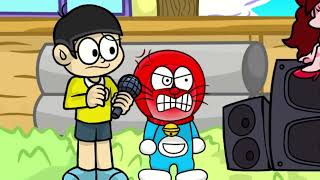 Friday Night Funkin' VS Doraemon FULL WEEK + Cutscenes | Doraemon Horror Cartoon (FNF MOD/Hard)