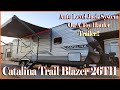 Toy Hauler 2024 Catalina Trail Blazer 26TH Travel Trailer by Coachmen RV @ Couchs RV Nation RV tour