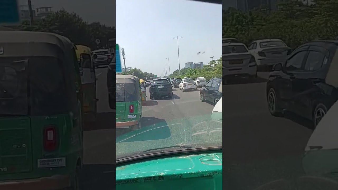gurgaon haryana trafik rajiv chowk