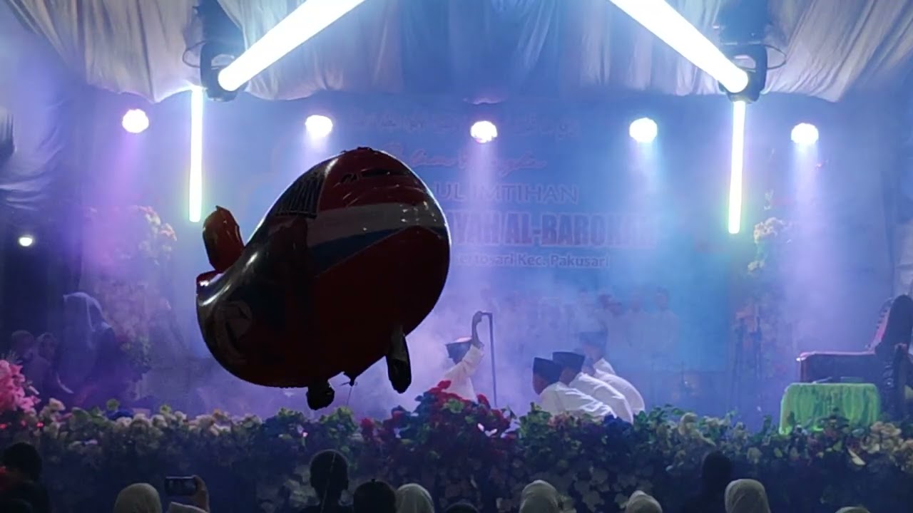 Tampilan haflatul imtihan 