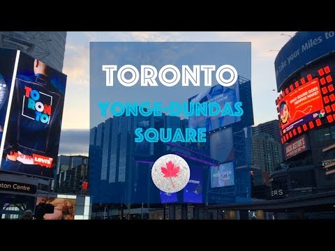 Yonge-Dundas Square In Toronto, Canada
