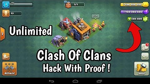 How To Hack Clash Of Clans Without Root l 1000% Working l Android And IOS