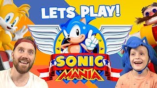 Let's Play Sonic Mania with KidCity! (Gameplay Part 1)