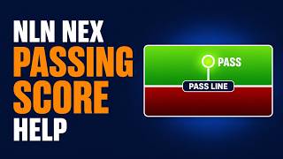NLN NEX passing score help  #PracticeTest #NursingStudent