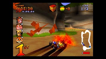 Crash Cove - Trophy Race - Crash Team Racing - 101% Playthrough (Part #1)