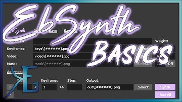 How to use EbSynth basics tutorial (EbSynth software tutorial)