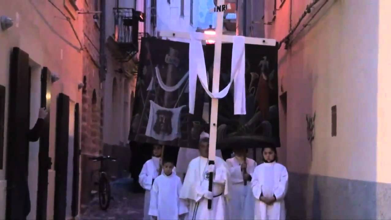 Settimana Santa ad Alghero 2011: Processione dei Misteri