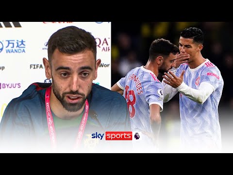 "nothing lasts forever" | bruno fernandes reacts to ronaldo leaving man united