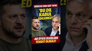AB’de Gerilim! Zelenskiy’nin Orban Açıklaması Brüksel’i Karıştırdı #bruksel #news