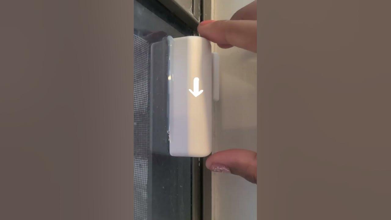Replace adt door window sensor battery youtube