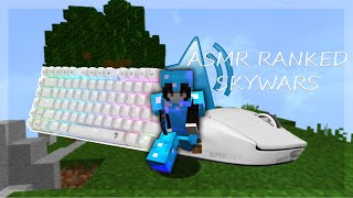 [200FPS] Mechanical keyboard + Mouse clicks | ASMR [Ranked Skywars]