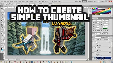 How to Create Simple Thumbnail [SpeedRun]