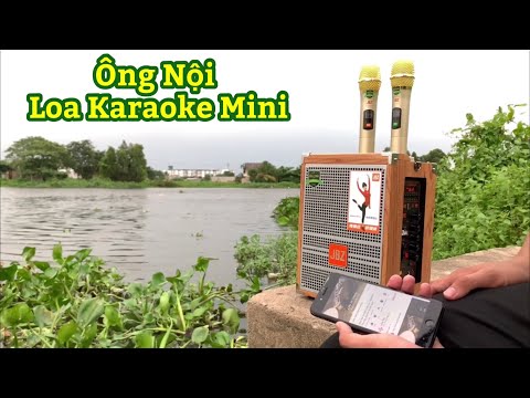 Loa Karaoke Jbz - Loa JBZ 0603 test ngoài trời - ÔNG NỘI Loa Kéo Mini giá 1650K