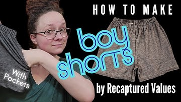 How to Make Easy to Sew Boy Shorts with Pockets at Home