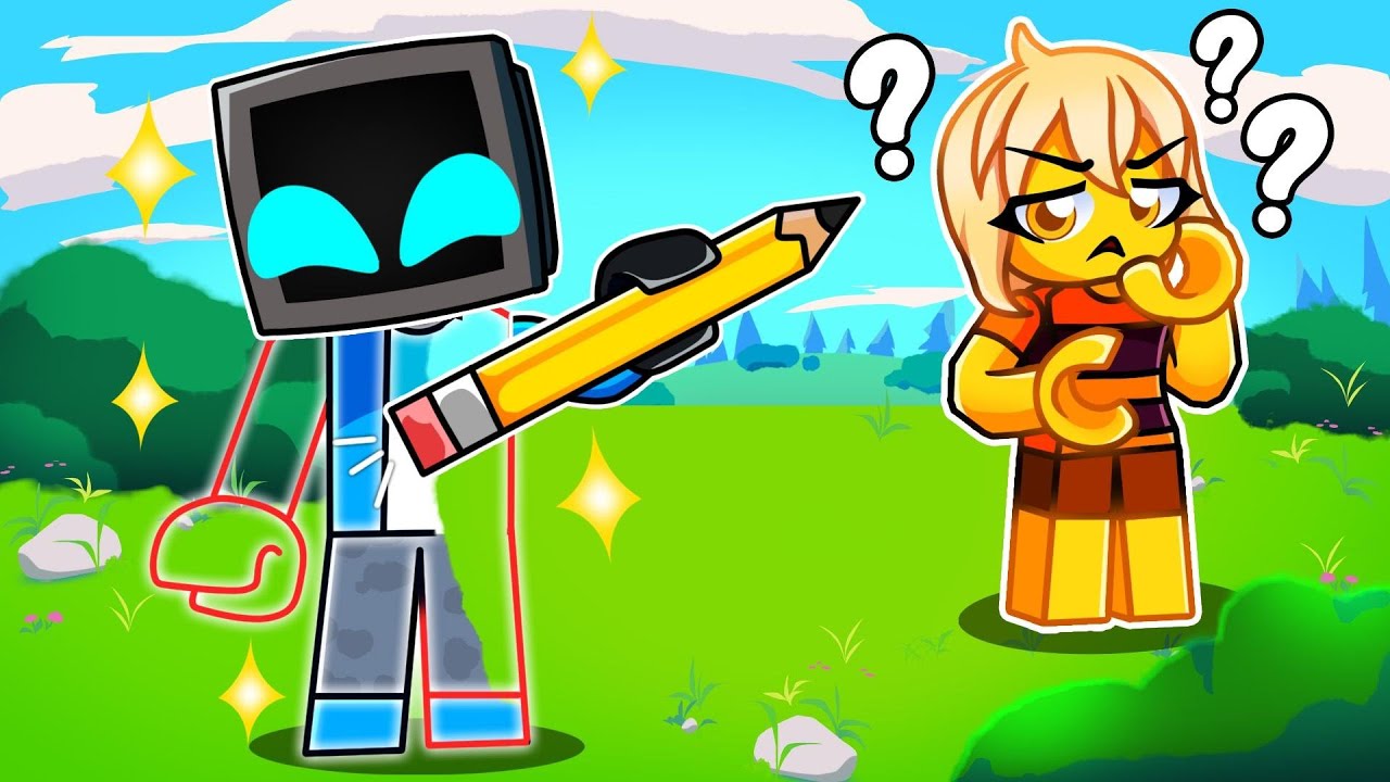 Becoming Whatever you SPEED DRAW in Roblox Hide and Seek!