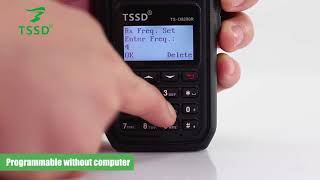 TSSD TS-D3800R two way radio walkie talkie screenshot 4