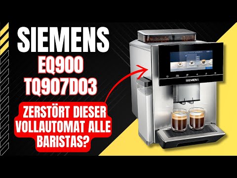 Siemens EQ900 Kaffeevollautomat: Überteuert oder unschlagbar?