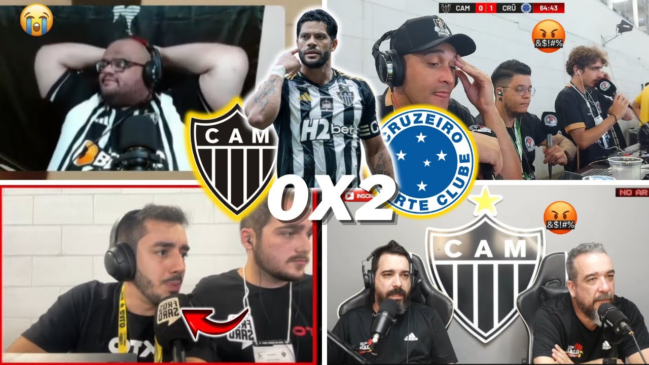 REAÇÕES DOS ATLETICANOS REVOLTADOS | ATLÉTICO-MG 0 X 2 CRUZEIRO | COPA DO BRASIL 2025 | VAMOS RIR KK