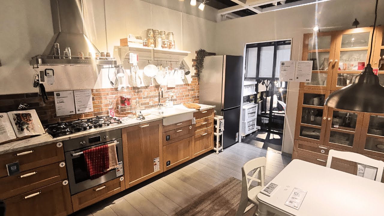 IKEA FORSBACKA Kitchen – Warm Solid Wood Look