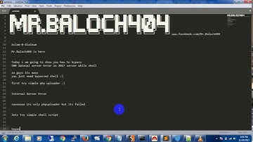 Bypass 500 internal server Error 2017 server |Mr.Baloch404|
