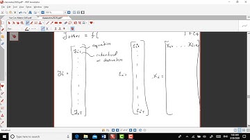 Seemingly Unrelated Regression (SUR)