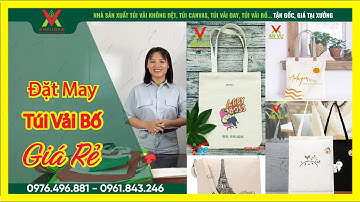 Đặt May Túi Vải Bố balo dây rút - Túi Vải Canvas balo dây rút - Tại Túi Vải An Vũ