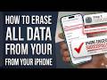 how to erase iphone