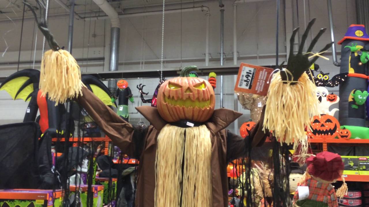 Halloween Items at Home Depot 2016 YouTube