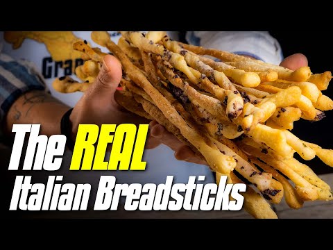 How to Make GRISSINI | The Real Italian Breadsticks