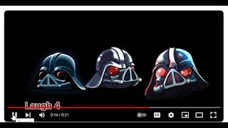 Angry Birds Star Wars Darth Vader As A Pig Laughing.