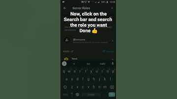 How to search roles in Discord Mobile #roduz #discord #howto #how #search #roles #discordmobile