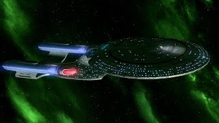 Star Trek Bridge Commander Remastered RGB Galaxy   Intrepid Vs Dominion Fleet   Galor