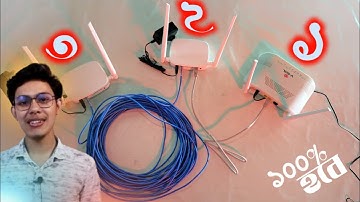 router to router connection | ২য় রাউটারে ওয়াই-ফাই বিল দিতে হবে না | secondary router configuration