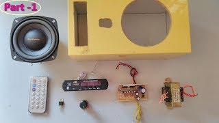 Assembly  Bluetooth, SD card, AUX, FM radio Mp3 Player Module With Amplifier (part- 1) | POWER GEN