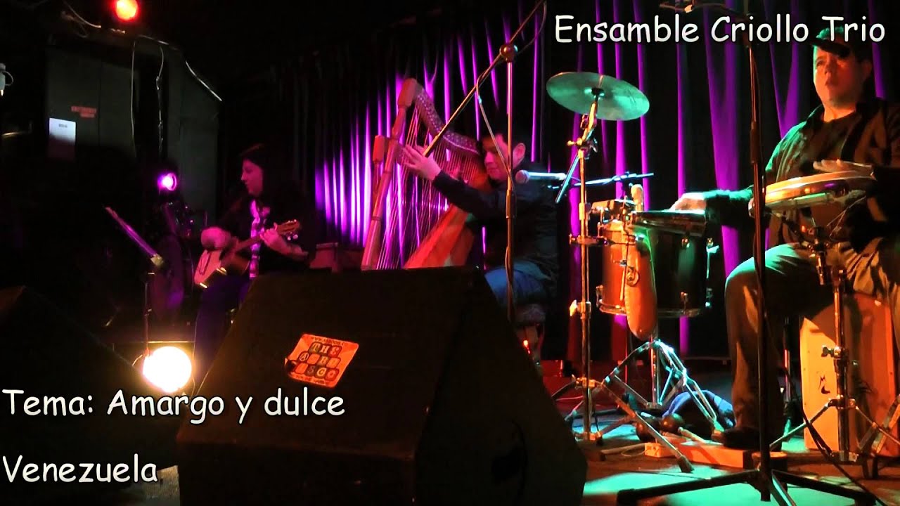 ENSAMBLE CRIOLLO TRIO (Diego Laverde R,Wilmer Sifontes and Andrea ...