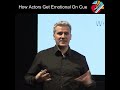 How actors get emotional on cue facebook