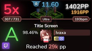 11.6 Ivaxa Tim Follin - Le Screen Ultra Hddt 98.46% 1402Pp 5 - Osu
