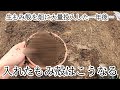 生のもみ殻を畑に大量投入した一年後の実態…【もみ殻崇拝者の皆さん、こんなふうになりますが、それでも今年も入れますか？】(￣ー￣)
