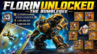 Lords Mobile - FLORIN UNLOCKED THE BUMBLEBEE 🐝 Transformer Cybertron Event #lordsmobile 
