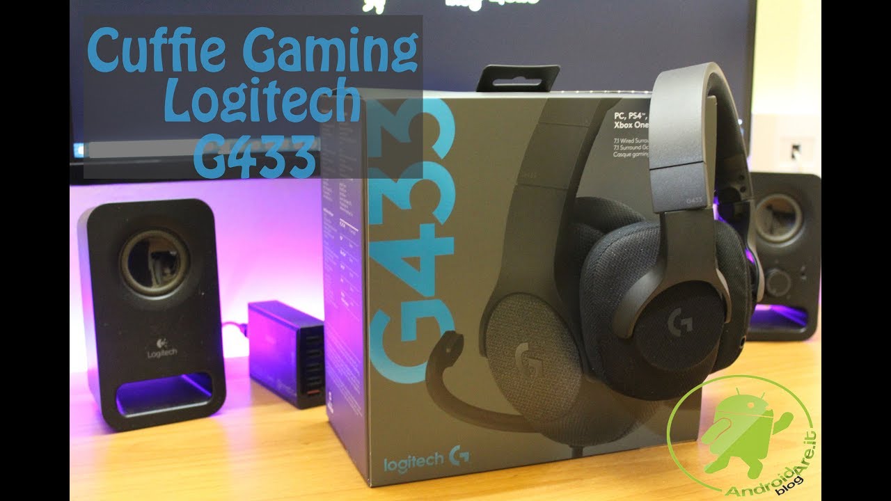 Recensione Logitech G433 - Le cuffie da gaming più sobrie in assoluto!  Androidare ITA - YouTube