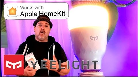 Yeelight 1S Color Wifi Smart Light Bulb with Apple Homekit Review Apple Devices