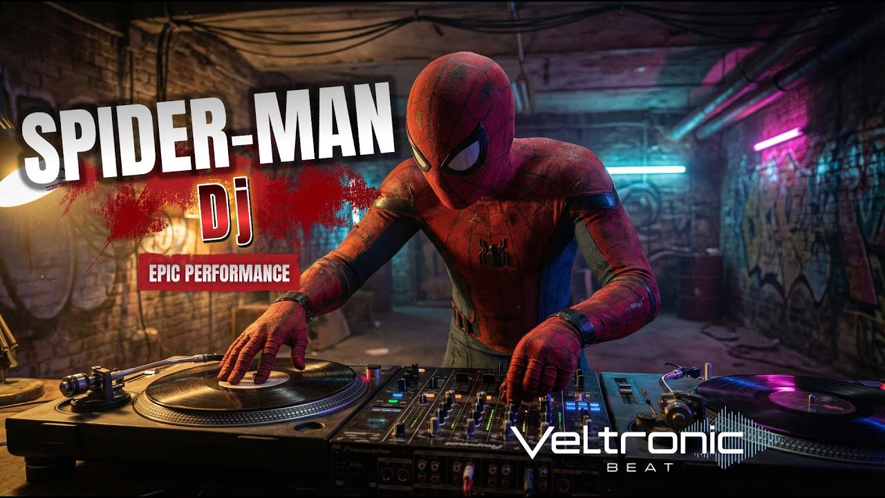Spider Rave Dj SPIDER-MAN DJ 🔥 Web-Slinging Beats | Underground Epic Performance 2026 ...