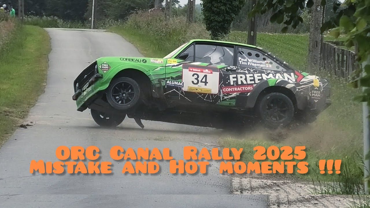 ORC Canal Rally 2025 ( Mistake & Hot Moments