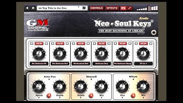 Neo Soul Keys 2 by Gospel Musicians - HQ Audio - Demo for the iPad