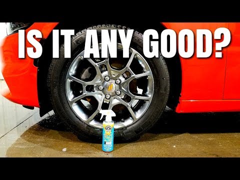 Deep clean heavy brake dust with Sticky Citrus Wheel Cleaner Gel! 